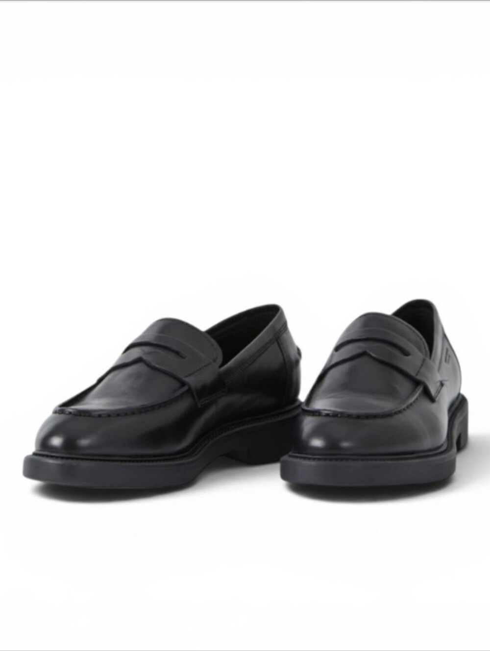 Zara Penny Loafers, Black